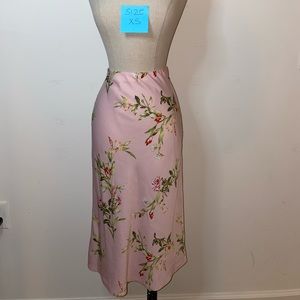 Floral skirt. Perfect with boots for the fall.